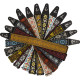 990638032 - Pasadena Woven strap - Lattice Orange