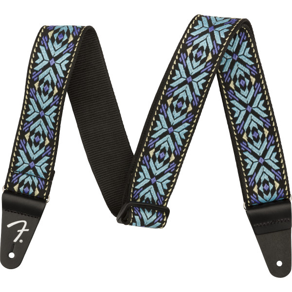 990638025 - Pasadena Woven strap - Blue Snowflake