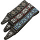 990638027 - Pasadena Woven strap - Yellow Snowflake