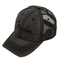 Fender 9106644000 - Fender® Blackout Trucker Hat One Size Fits Most