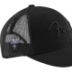 Fender 9122421300 - 6 Panel Mesh Back Pick Pocket Hat, Black