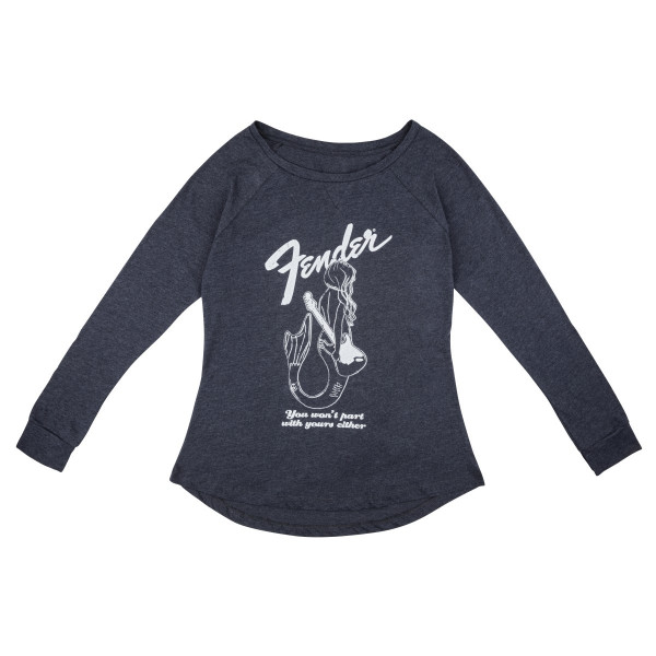 9190145506 - Fender® Mermaid Women's Long Sleeve, Navy, L