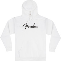 9113103306 - Fender® Spaghetti Logo Hoodie, Olympic White, S
