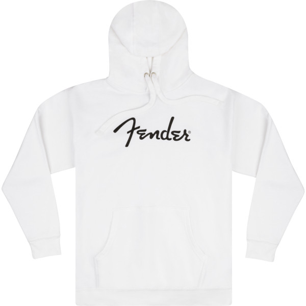 9113103306 - Fender® Spaghetti Logo Hoodie, Olympic White, S