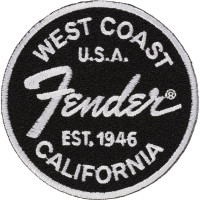 Fender 9122421108 - Fender West Coast Logo Enamel Patch