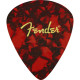 Fender 9106109000 - Fender® Pick Shape Logo Coasters, 4-Pack, Multi-Color