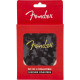 Fender 9106109000 - Fender® Pick Shape Logo Coasters, 4-Pack, Multi-Color