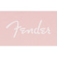 9192400306 - Fender® Spaghetti Logo T-Shirt, Shell Pink, S