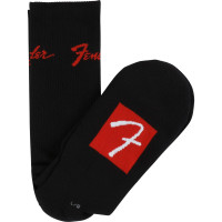 Fender 9100018506 - Logo Stompsock black socks, size L