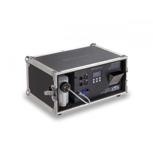 ZEPHIRO HAZE 1000ST - 1000 W-os vízbázisú folyadékkal működő színpadi hazer gép, DMX vezérléssel