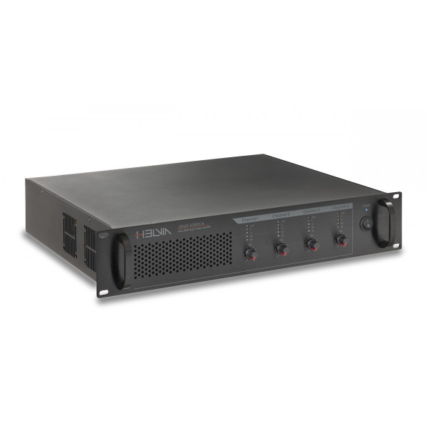 HELVIA ZEUS 4350CA - 4x350W Multipurpose Power Amplifier