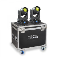 CENTOLIGHT SPIRE X23-SET - 2 x Discharge Beam moving head 230 w with Flight Case