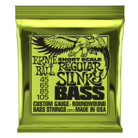 Ernie Ball P02852 - SLINKY Nickel Wound Short Scale Bass Strings 45-105 gauge