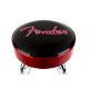 Fender 9192022003 - Fender™ Embossed Black Logo Barstool, Black/Red, 30