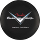 Fender 9192022006 - Fender™ Custom Shop Chevron Logo Barstool, Black/Chrome, 30