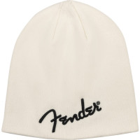 Fender 9106111701 - Fender® Logo Beanie, Arctic White, One Size