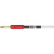 Fender 990810209 - John 5 Instrument Cable, White and Red, 10'