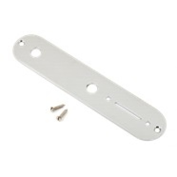 Fender 992058000 - Vintage Telecaster® Control Plate, 2-Hole (Chrome)