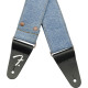 990638002 - Fender® x Wrangler® Riveted Denim Strap, Light Indigo