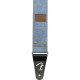 990638002 - Fender® x Wrangler® Riveted Denim Strap, Light Indigo
