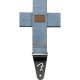 990638002 - Fender® x Wrangler® Riveted Denim Strap, Light Indigo