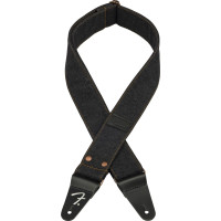 990638005 - Fender® x Wrangler® Riveted Denim Strap, Black