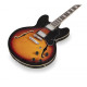 SOUNDSATION JAZZ-ROOT H VSB - Double cutaway félakusztikus gitár humbucker hangszedőkkel