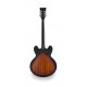 SOUNDSATION JAZZ-ROOT P VSB - Double cutaway félakusztikus gitár single coil hangszedőkkel