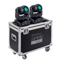 CENTOLIGHT SPIRE L180 SET - 2 x Led Beam moving head 180 w with flight case