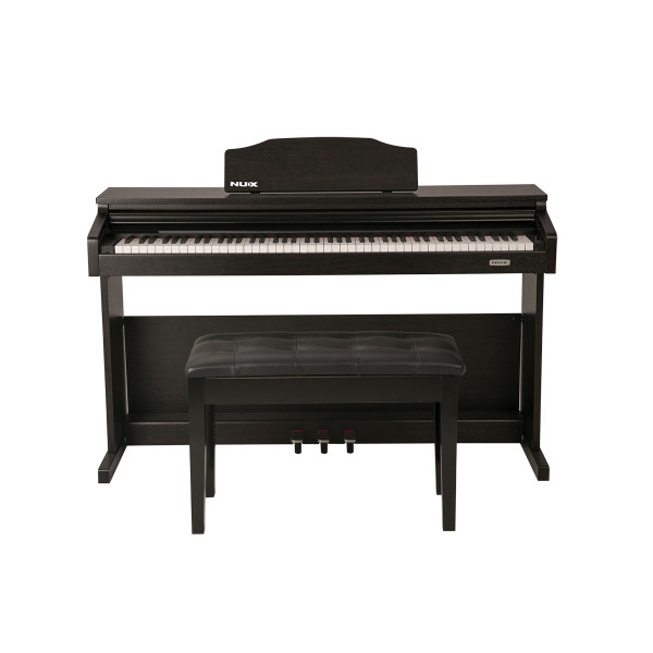 NUX WK-520 - Digital piano with bluetooth function in rosewood finish