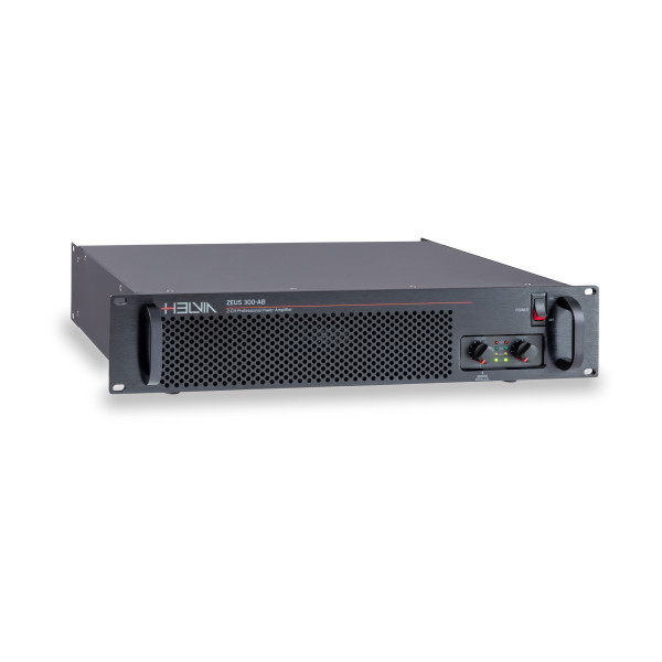 HELVIA ZEUS 300-AB - 2x100W @ 8ohm / 2x150W @ 4ohm Professional Class-AB Power Amplifier