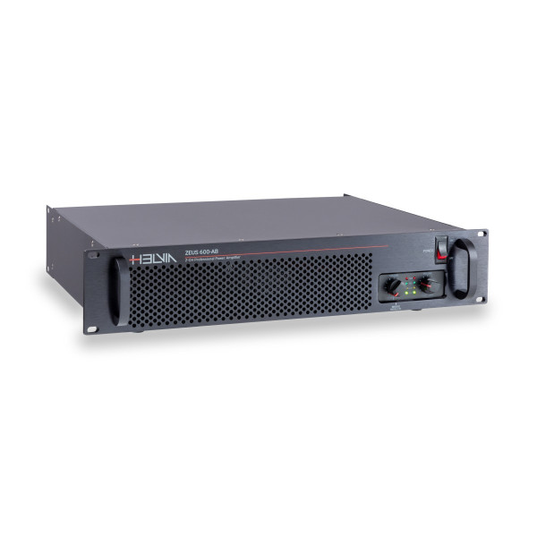 HELVIA ZEUS 600-AB - 2x200W @ 8ohm / 2x300W @ 4ohm Professional Class-AB Power Amplifier