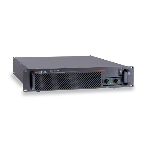 HELVIA ZEUS 900-AB - 2 x 300W @ 8ohm, 2 x 450W @ 4ohm Professional Class-AB Power Amplifier