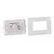 HELVIA MURA 305 - 5W Volume attenuator for 70-100V speakers, 4 positions + Off, with auxiliary line and 24V alarm control
