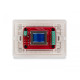 HELVIA MURA 330 - 30W Volume attenuator for 70-100V speakers, 11 positions + Off, with auxiliary line and 24V alarm control