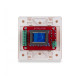 HELVIA MURA 210 - 10W Volume attenuator for 70-100V speakers, 11 positions + Off, with auxiliary line and 24V alarm control