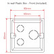 HELVIA MURA 230 - 30W Volume attenuator for 70-100V speakers, 11 positions + Off, with auxiliary line and 24V alarm control HELVIA MURA 230 - 30W Volume attenuator for 70-100V speakers, 11 positions + Off, with auxiliary line and 24V alarm control