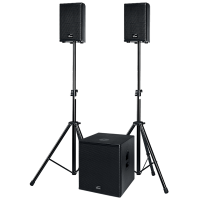 SOLTON ACTSAT – PA rendszer 1xaart SUB 315 + 2xT8 top