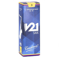 Vandoren SR823 - Bb 3 Tenor Sax Reeds V21 Pack 5pcs Vandoren SR823 - Bb 3 Tenor Sax Reeds V21 Pack 5pcs