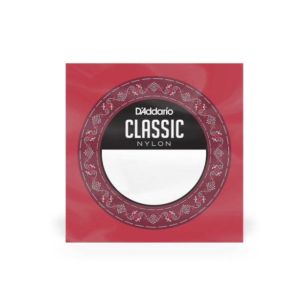 D'Addario Student Nylon Classical Guitar Single String, Normal Tension, First String
