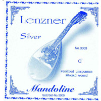 LENZNER 3000 - Mandolin Silver Plated Wound Set - Medium
