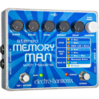 Electro-Harmonix Stereo Memory Man with Hazarai effektpedál
