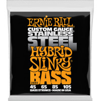 Ernie Ball 2843 Stainless Steel Hybrid Slinky 45-105 basszusgitárhúr