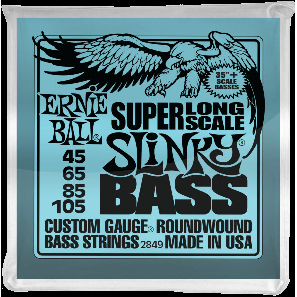 Ernie Ball 2849 Nickel Wound Hybrid Slinky Super Long 45-105 basszus gitárhúr