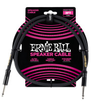 Ernie Ball 6071 0,9m fekete hangfalkábel