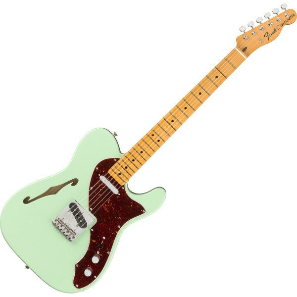 Fender American Original '60s Telecaster Thinline MN Surf Green elektromos gitár