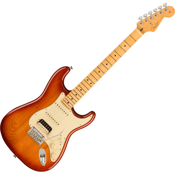 Fender American Professional II Stratocaster HSS MN Sienna Sunburst elektromos gitár