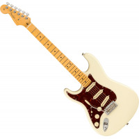 Fender American Professional II Stratocaster MN Olympic White balkezes elektromos gitár