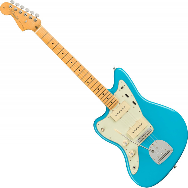 Fender American Professional II Jazzmaster MN Miami Blue balkezes elektromos gitár