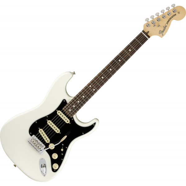 Fender American Performer Stratocaster RW Arctic White elektromos gitár